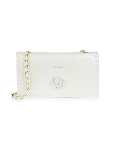 Shop Valentino By Mario Valentino Lena Preciosa Studded Leather Crossbody Bag
