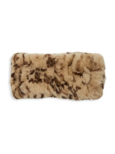 Shop Adrienne Landau Rex Rabbit Fur Headband