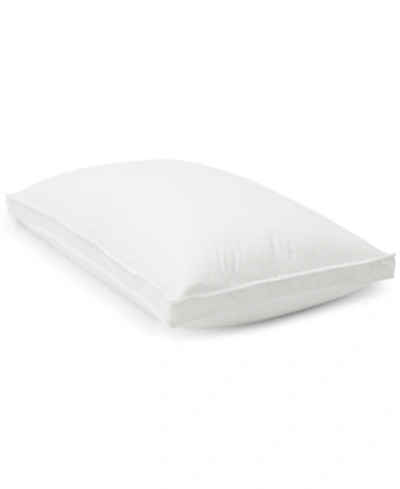 Shop Hotel Collection Feather Core Down Surround Soft Standard/queen Pillow, Created For Macy's Bedding In White