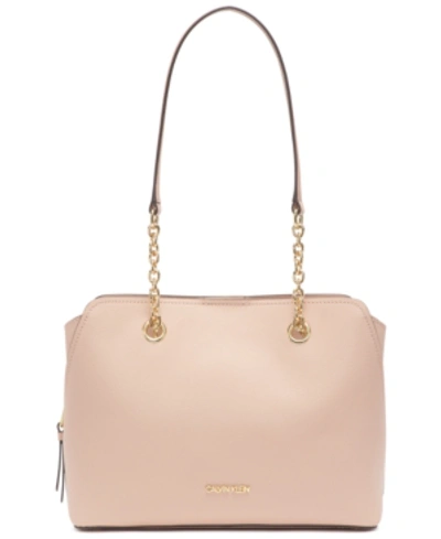 Calvin Klein Hailey Shopper In Pale Rose ModeSens
