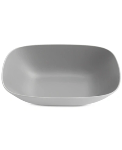 Nambe Pop Collection By Robin Levien Serving Bowl In Slate