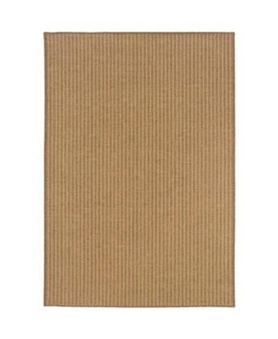 Jhb Design Karavia 550x3 5'3" X 7'6" Outdoor Area Rug In Tan