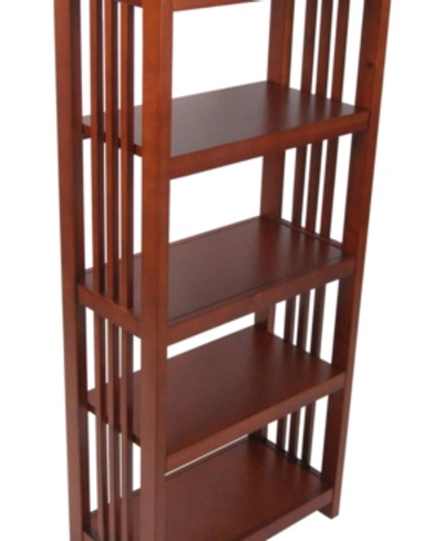 Shop Alaterre Furniture Mission 48" Bookcase In Cherry