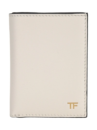 Shop Tom Ford Bifold Cardholder In White