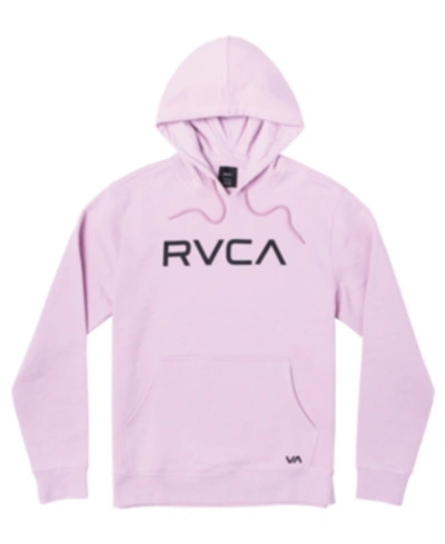 Shop Rvca Hoodie In Chalky Pink