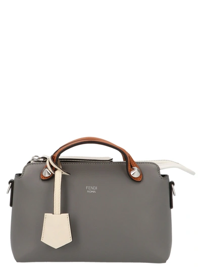 Shop Fendi By The Way Mini Bag In Grey