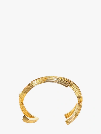 Shop Saint Laurent Bracelet In Gold