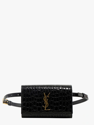 Shop Saint Laurent Kate In Black