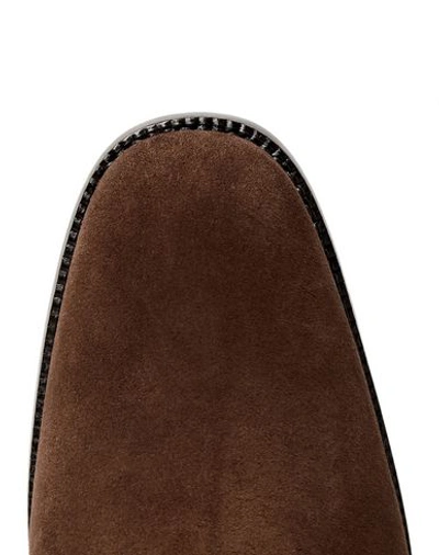 Shop Ralph Lauren Ankle Boots In Brown