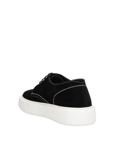 Shop Polo Ralph Lauren Low Brand Man Sneakers Black Size 9 Soft Leather