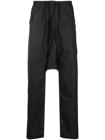 11 By Boris Bidjan Saberi Coated Track Pants In Blue