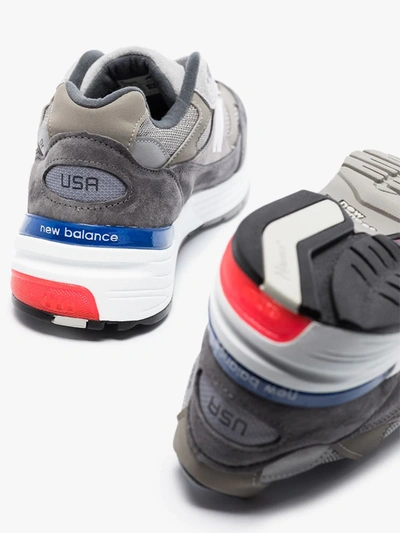 Shop New Balance M992 Ag Sneakers In Grey