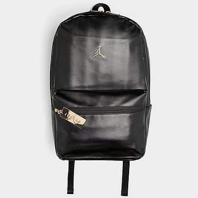 simultáneo Diacrítico Camión golpeado Nike Jordan Faux Leather Backpack In Black | ModeSens