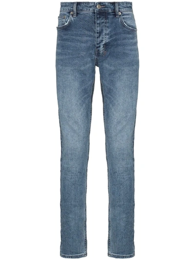 Shop Ksubi Chitch Slim-fit Jeans In Blue
