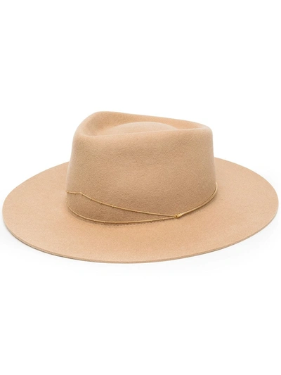 Shop Van Palma Ulysse Wool Hat In Neutrals
