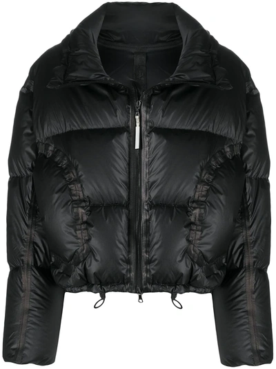 Shop Isaac Sellam Experience Cropped Down Jacket In Black
