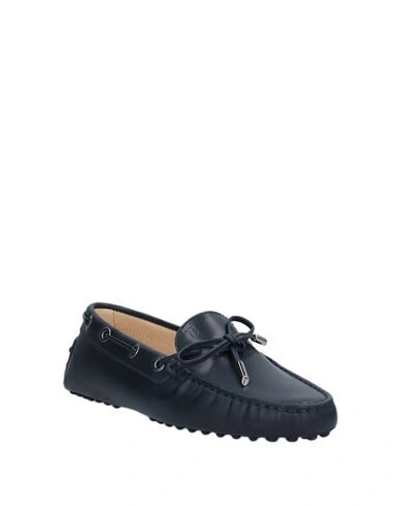 Tod's Loafers In Dark Blue