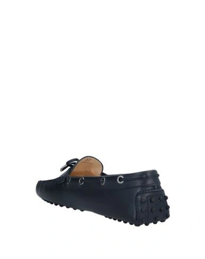 Tod's Loafers In Dark Blue