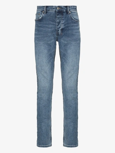 Shop Ksubi Blue Chitch Slim Jeans