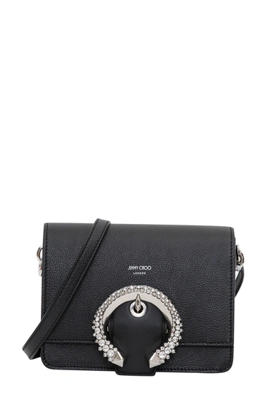 Shop Jimmy Choo Madeline Crossbody Bag In Black