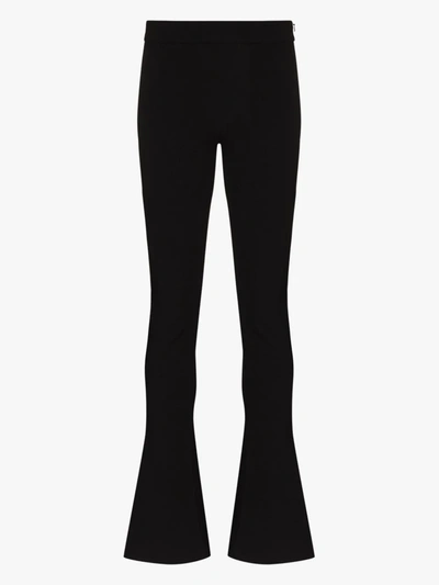 Shop Supriya Lele Tailored Bootcut Trousers In Black