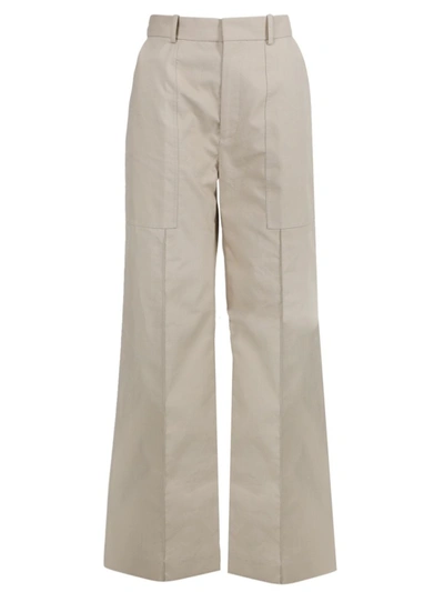 Shop Co Taupe Wide-leg Pant In Neutrals