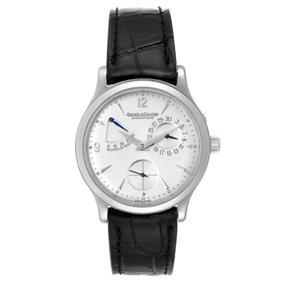Shop Jaeger-lecoultre Reserve De Marche Ultra Thin Watch 140.8.38.s Q1488404 Box Papers In Not Applicable