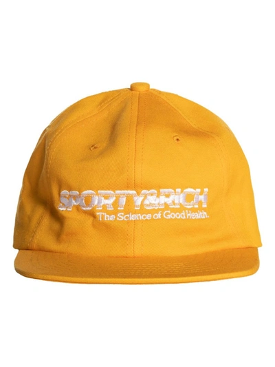 Shop Sporty And Rich Science Of Good Health Hat In Yellow