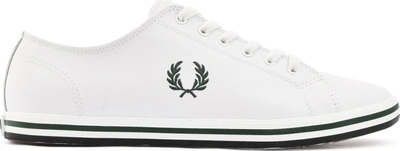 Shop Fred Perry Kingston Leather White