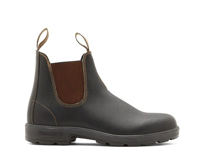 Shop Blundstone Original 500 Boots Stout Brown In Grey