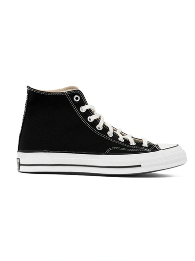 Shop Converse Chuck 70 Restru Sneakers In Black Canvas