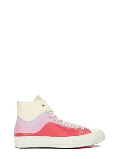 Shop Converse Beige 'nor'easter' High Sneakers In Pink