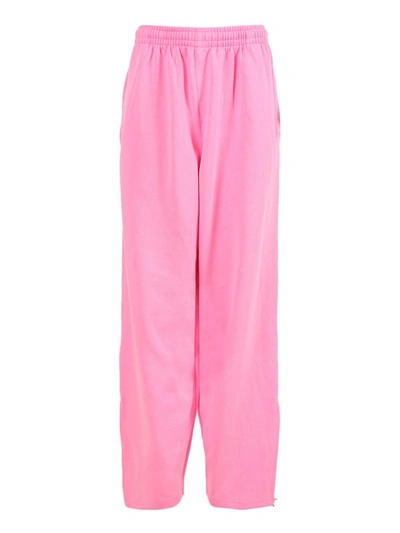Shop Balenciaga Bubblegum Pink Sweatpants