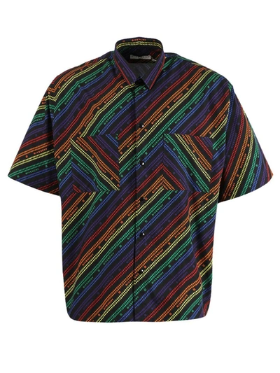 Shop Givenchy Multicolored Short Sleeve Shirt