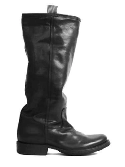 Shop Fiorentini + Baker Black 'eternity' Leather Boots