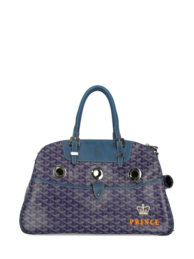 Travel bag Goyard Blue in Cotton - 35313127