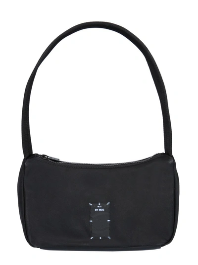 Shop Mcq By Alexander Mcqueen Black Nylon Shoulder Bag