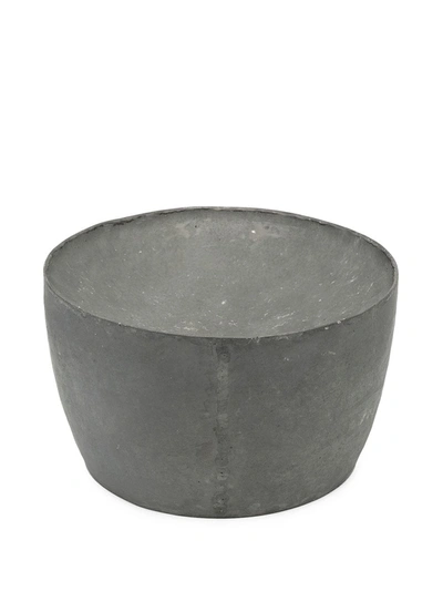 Parts Of Four Large Shallow Bowl In Metallic