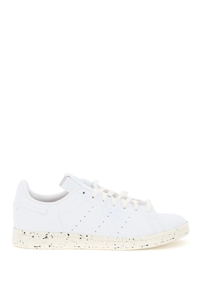 Shop Adidas Originals Adidas Stan Smith Sneakers In Ftwwht Owhite Green