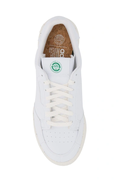 Shop Adidas Originals Adidas Continental 80 Sneakers In Ftwwht Owhite Green