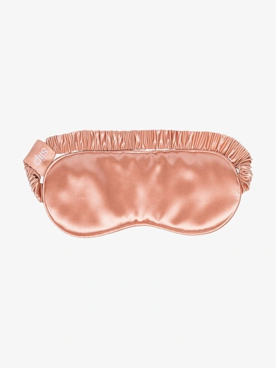 Shop Slip Rose Gold Silk Eye Mask In Pink