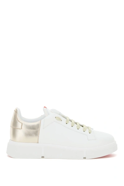 Shop V Design Active Woman Wact02 Sneakers In White Gold (white)