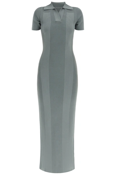 Shop Jacquemus La Robe Maille Dress In Light Green (green)