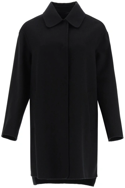 Shop Max Mara Cileno Coat In Black (black)