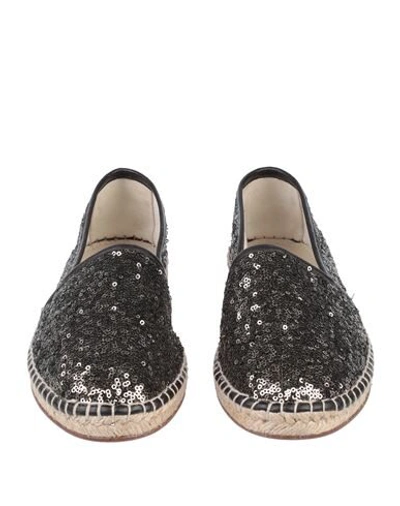 Shop Dolce & Gabbana Espadrilles In Dark Brown