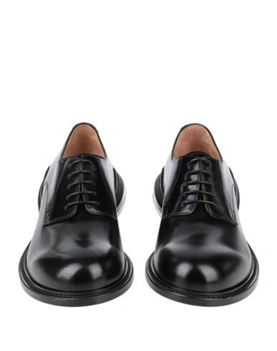 Shop Maison Margiela Laced Shoes In Black