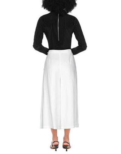 Shop Ralph Lauren Collection Woman Pants White Size 2 Linen
