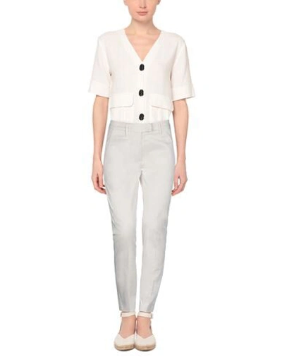 Dondup Casual Pants In White