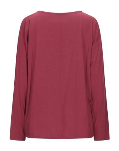 Shop Crossley Blouses In Garnet