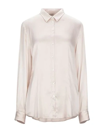 Shop Her Shirt Shirts In Pale Pink